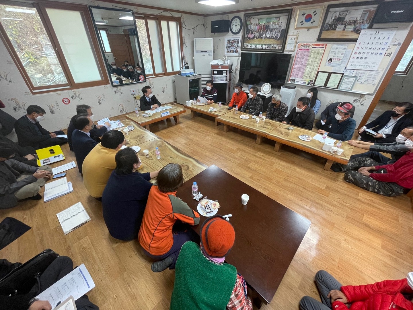 농산촌 마을 주민대화 정담회 (동면)