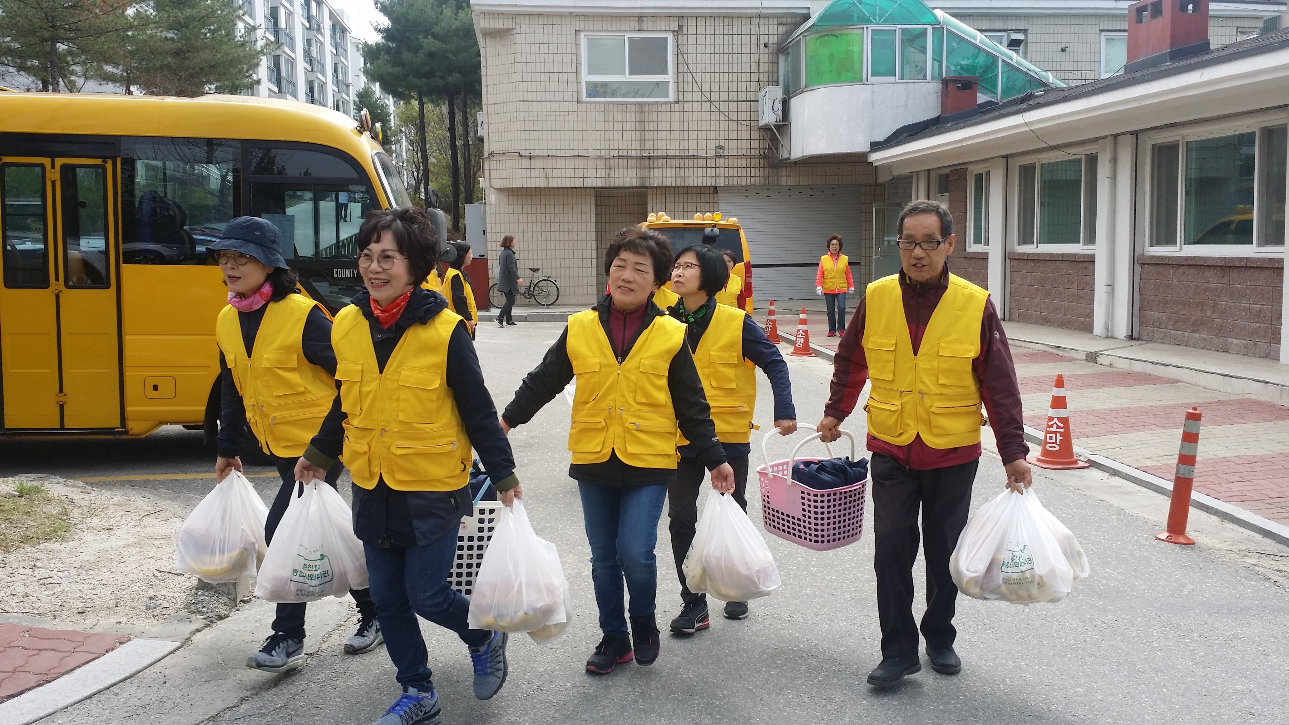 이웃지킴이 봉사단 릴레이 봉사