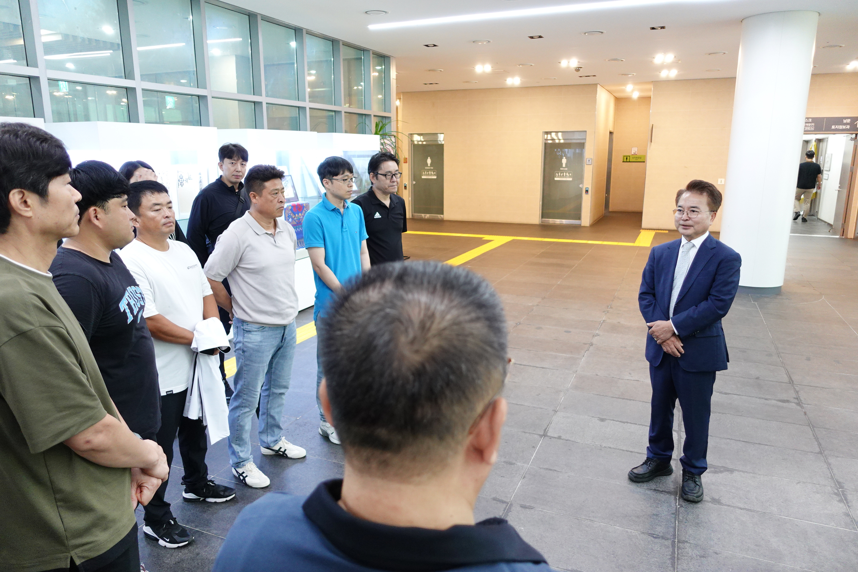 청원경찰 역량강화교육 환송
