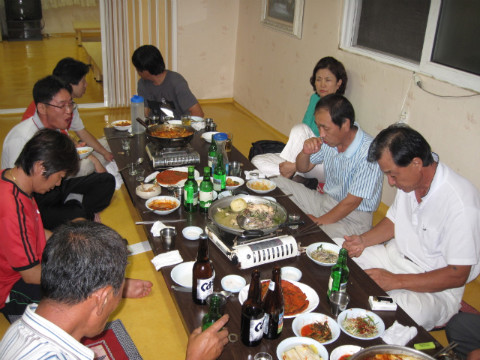 동면상가번영회 월례회의