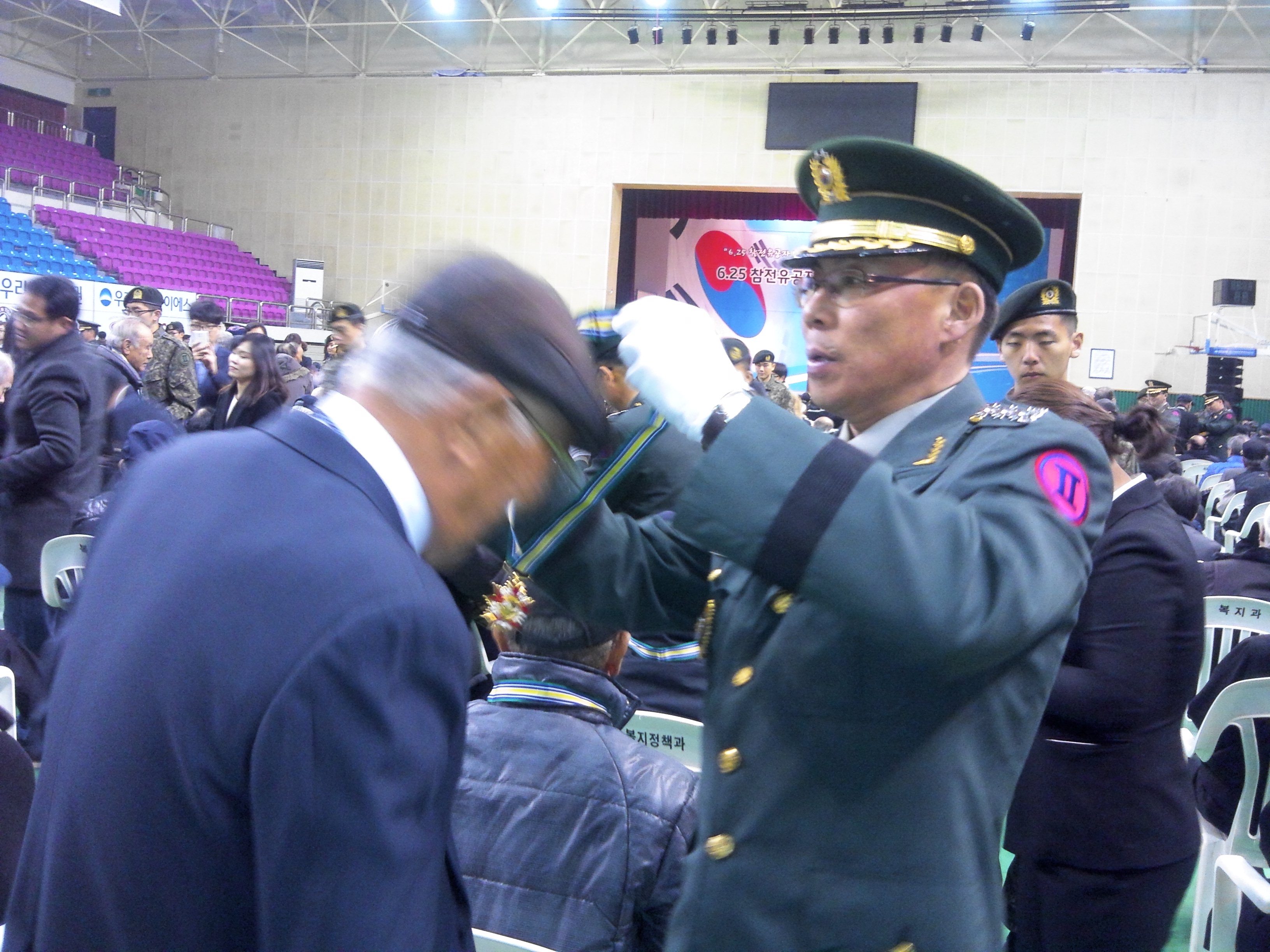 호국기장 수여식!