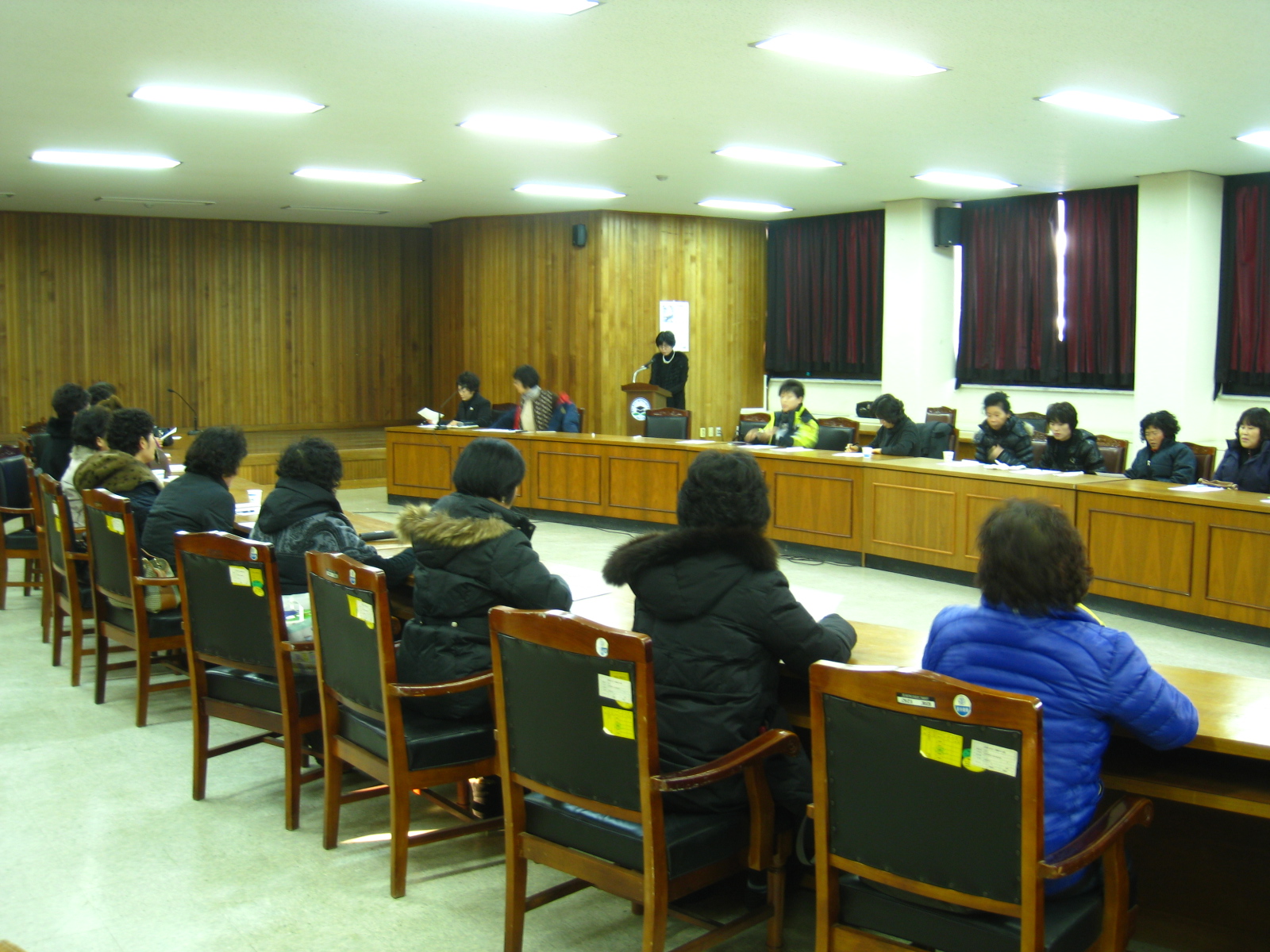 2012년 서면여성의용소방대(대장 윤금순) 총회