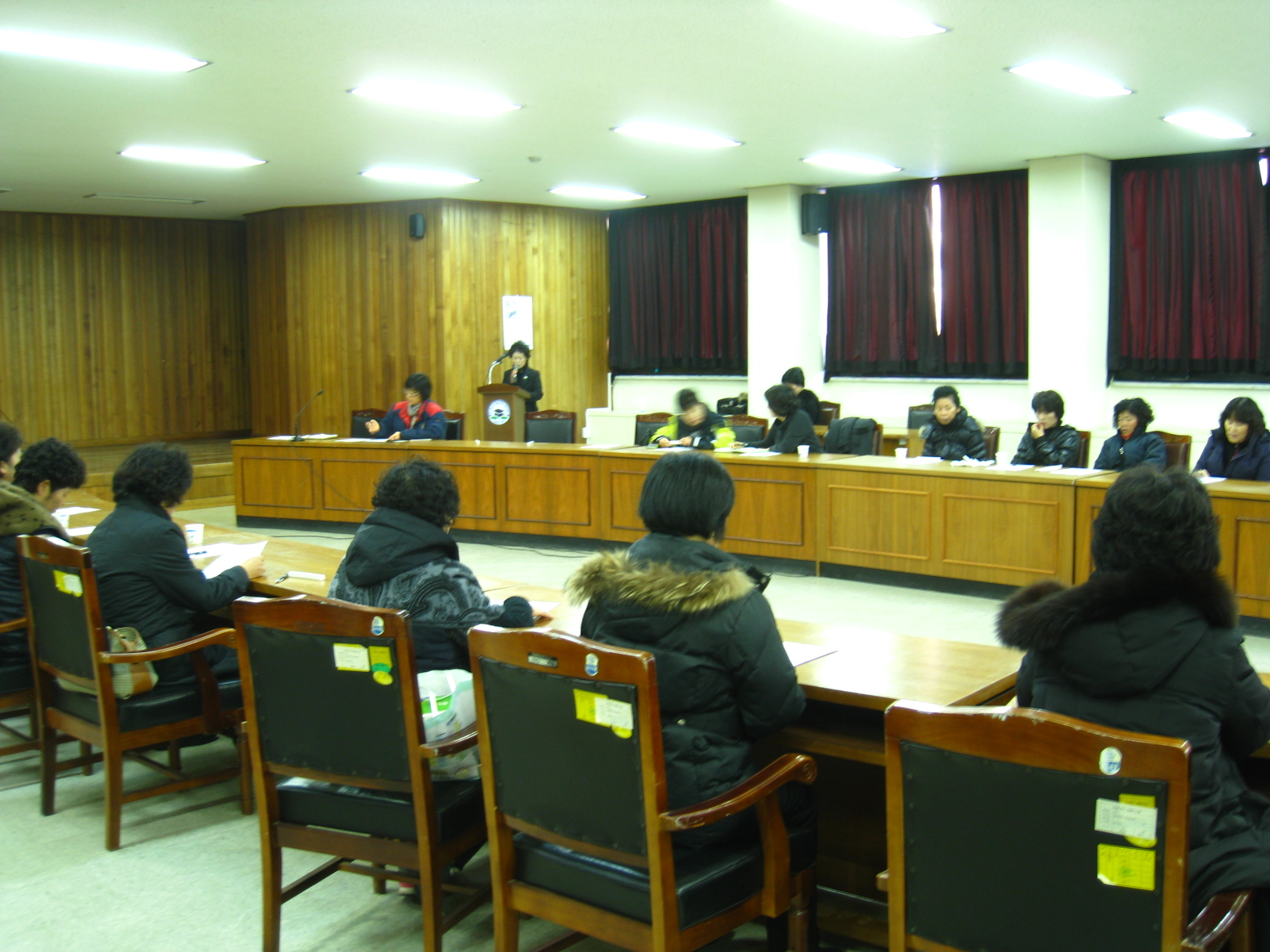 2012년 서면여성의용소방대(대장 윤금순) 총회