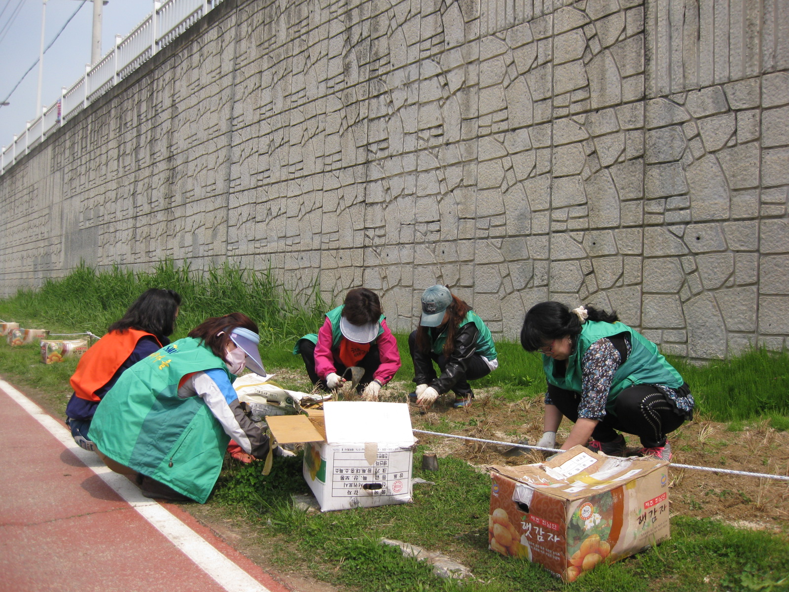 공지천 낭만산책로 가꾸기5