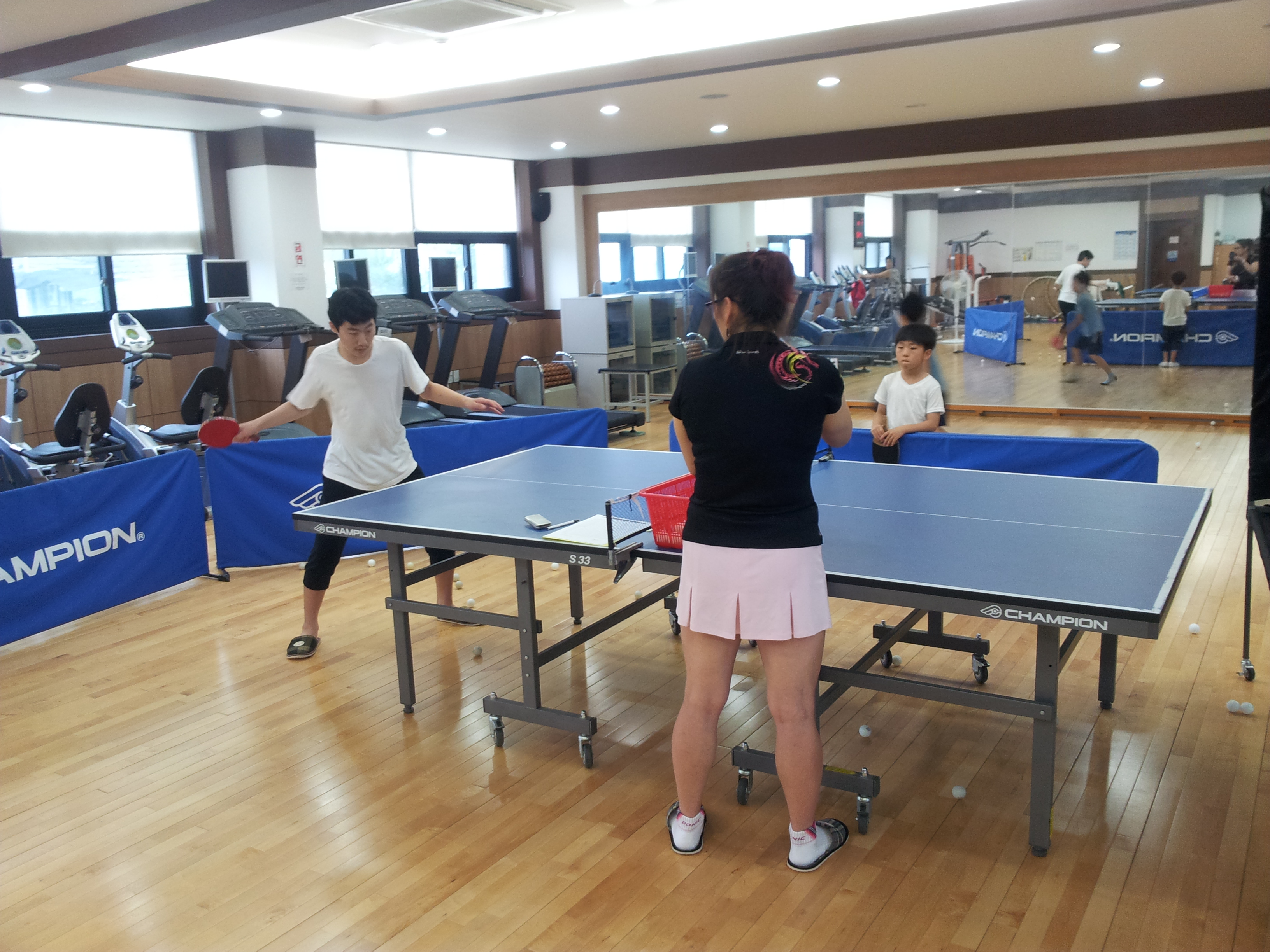 청소년 탁구교실