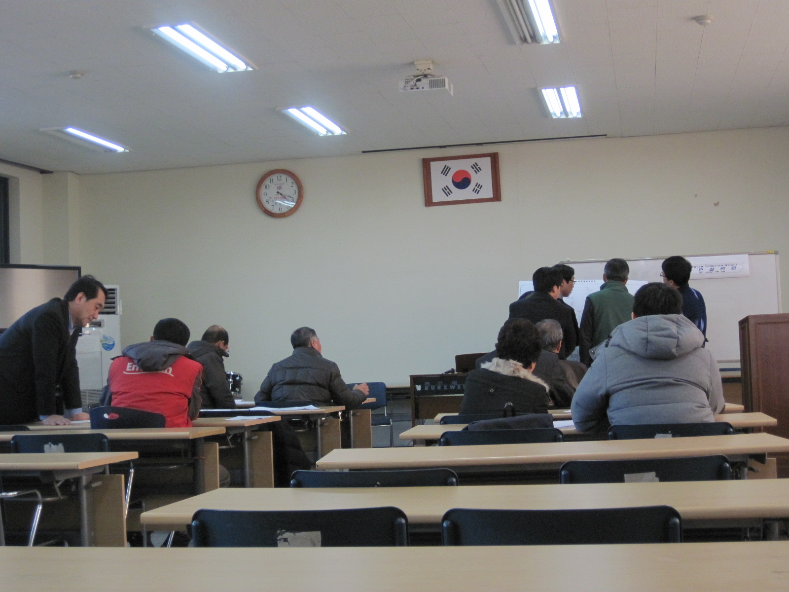 12통 도시침수개선공사 주민 설명회