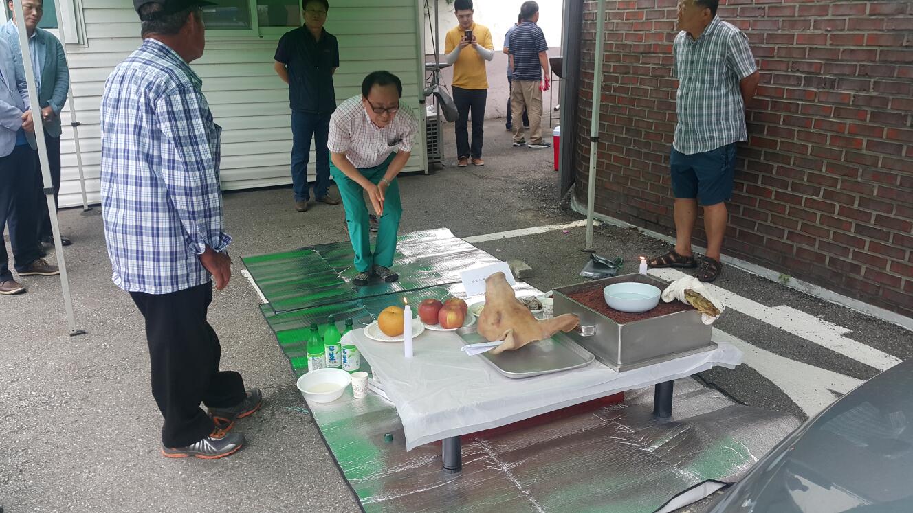 효자3동 자율방범대 차량 무사고 기원제