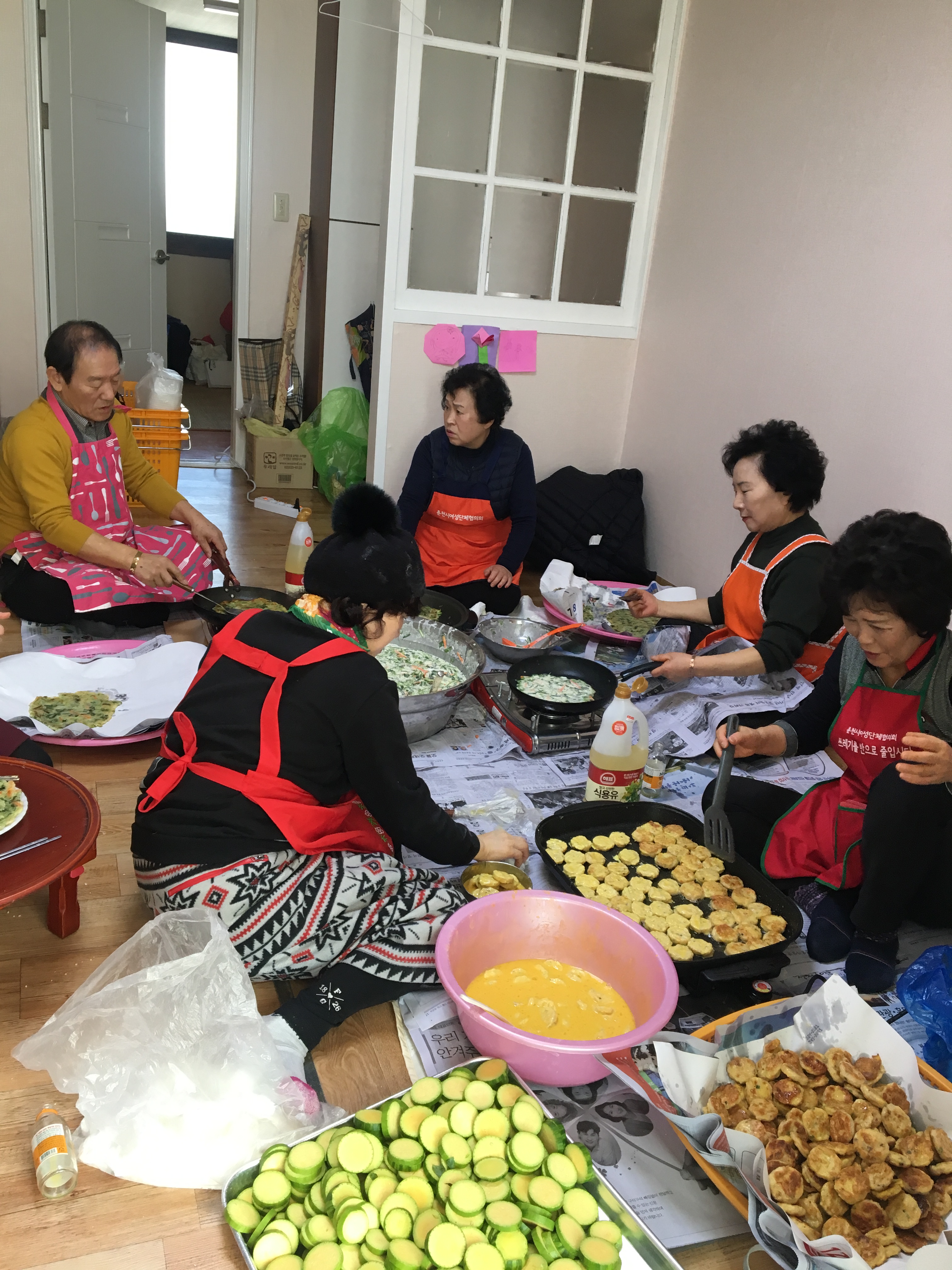강남동사회복지봉사단 반찬만들기 봉사