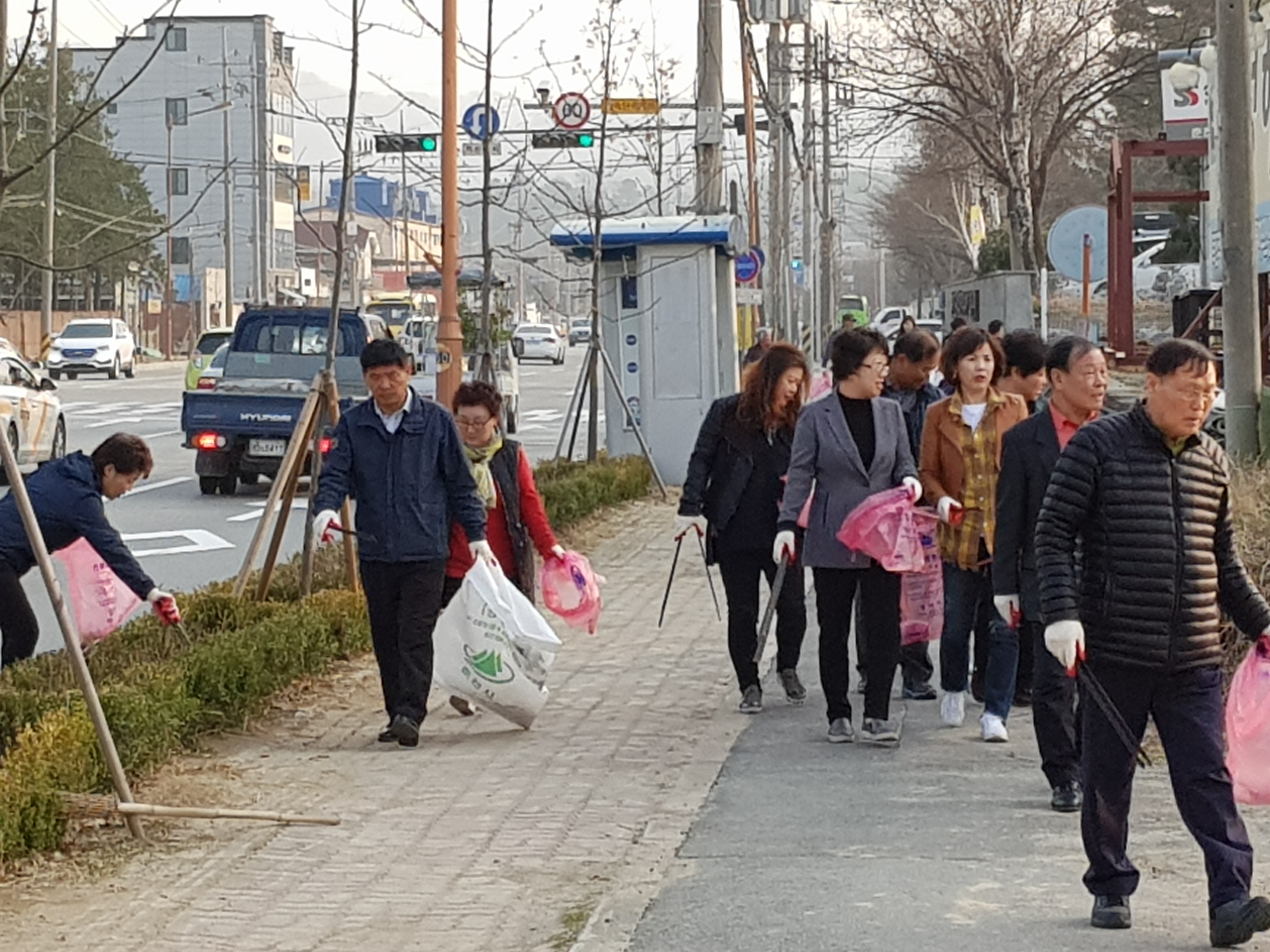 근화동통장협의회 환경정화 활동