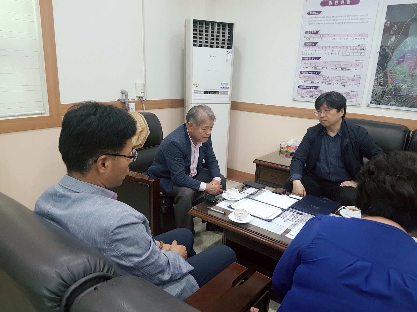 주민자치회와 한림대HK+사업단 협약식