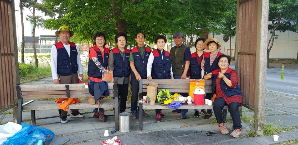 퇴계동 지역사회봉사단 릴레이 봉사활동