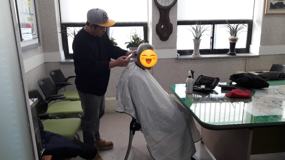 효도 이미용 봉사(1월)