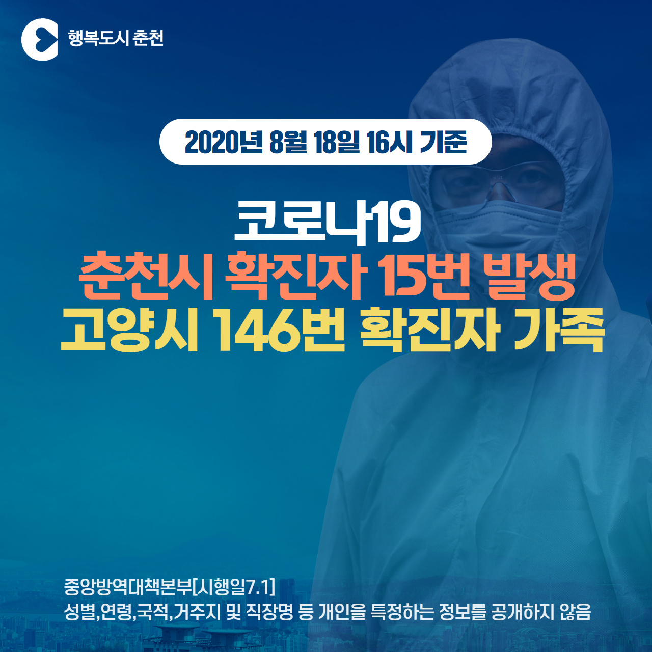 춘천시 코로나19 확진자 발생