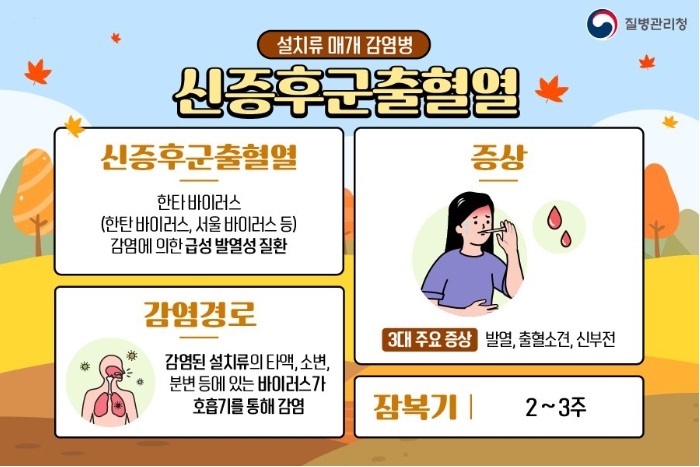 신증후군출혈열 무료예방 접종 안내