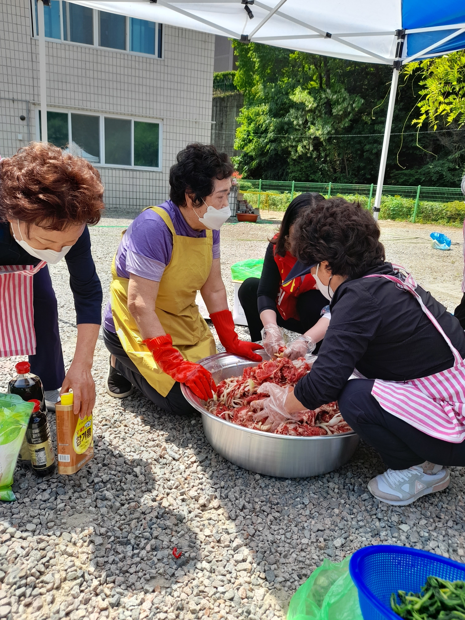 5월 강남동 지역사회보장협의체 반찬 봉사