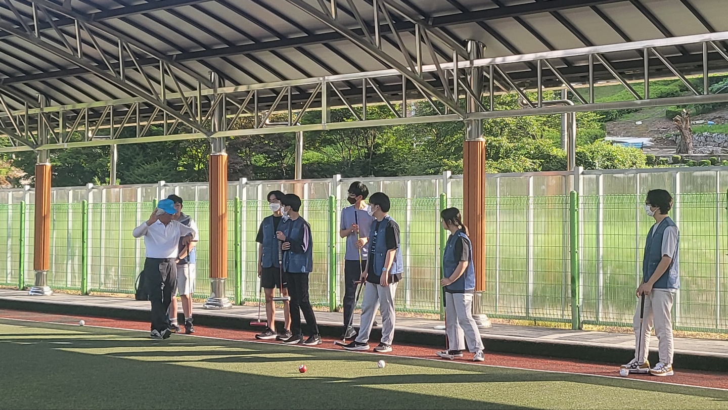 동산면 마을복지계획단 게이트볼