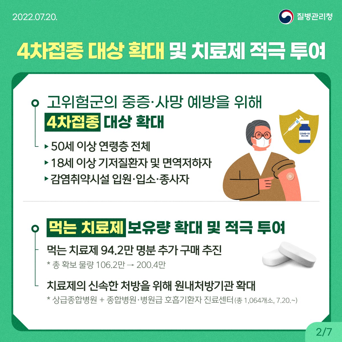 코로나19 재유행 대비 방역 대응 안내