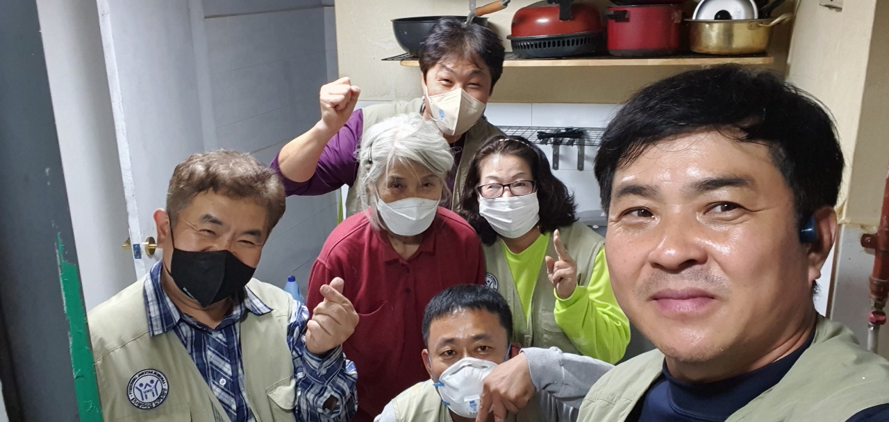 강원대 집수리봉사단 주거환경 개선 봉사