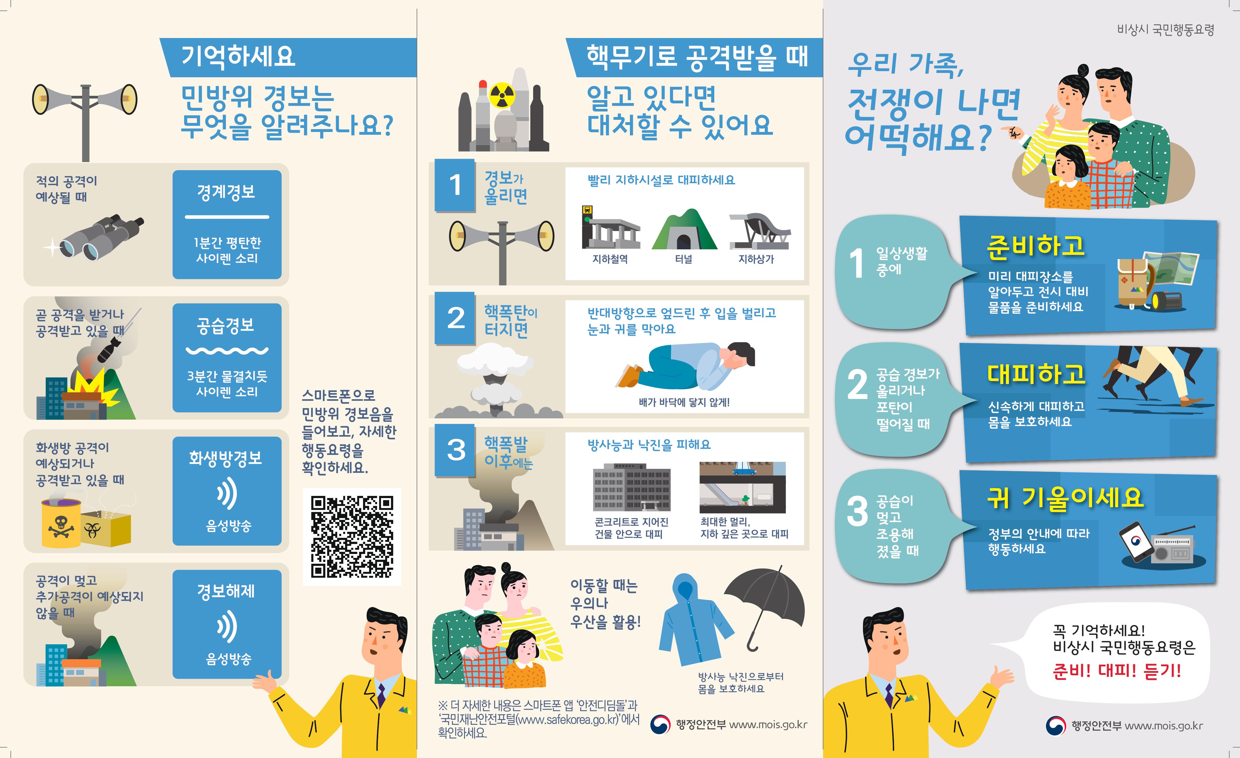 춘천시 민방위 대피시설 안내