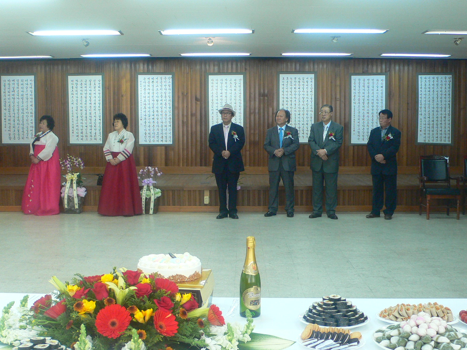 제3회 샘물서예전시회-3