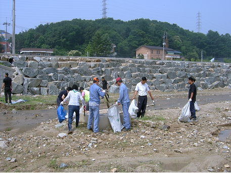 만천천 환경정화