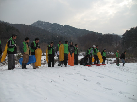 월곡리 눈썰매장