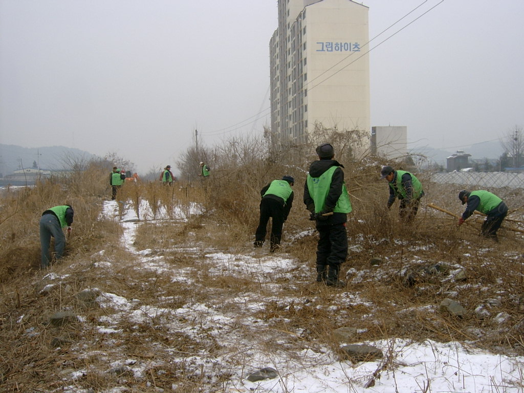 지내천 환경정비