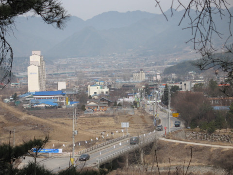가산골마을(지내1리) 전경