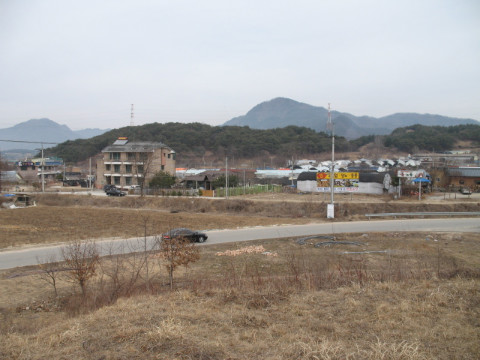 양지뜸마을(지내2리) 전경