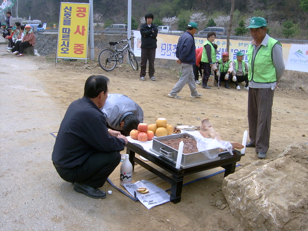 장승제 (안성헌 이장)
