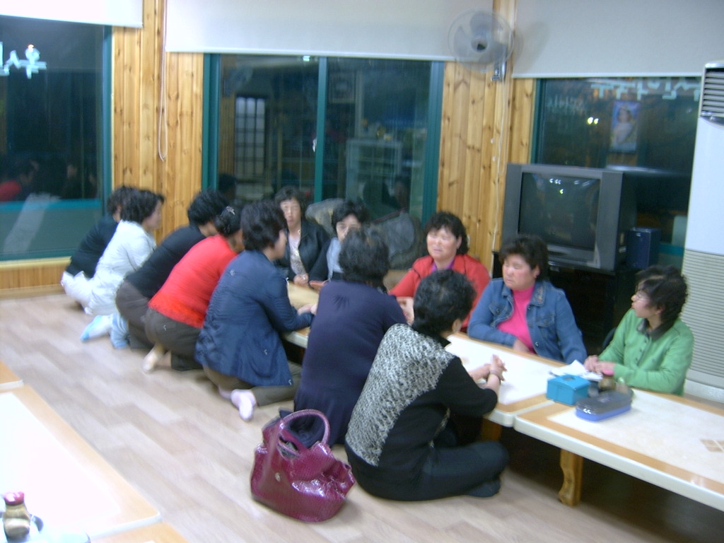 동면새마을부녀회 임시회의 개최