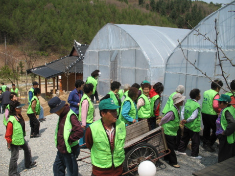 가산권역 농촌마을종합개발 추진위원회 선진지 견학