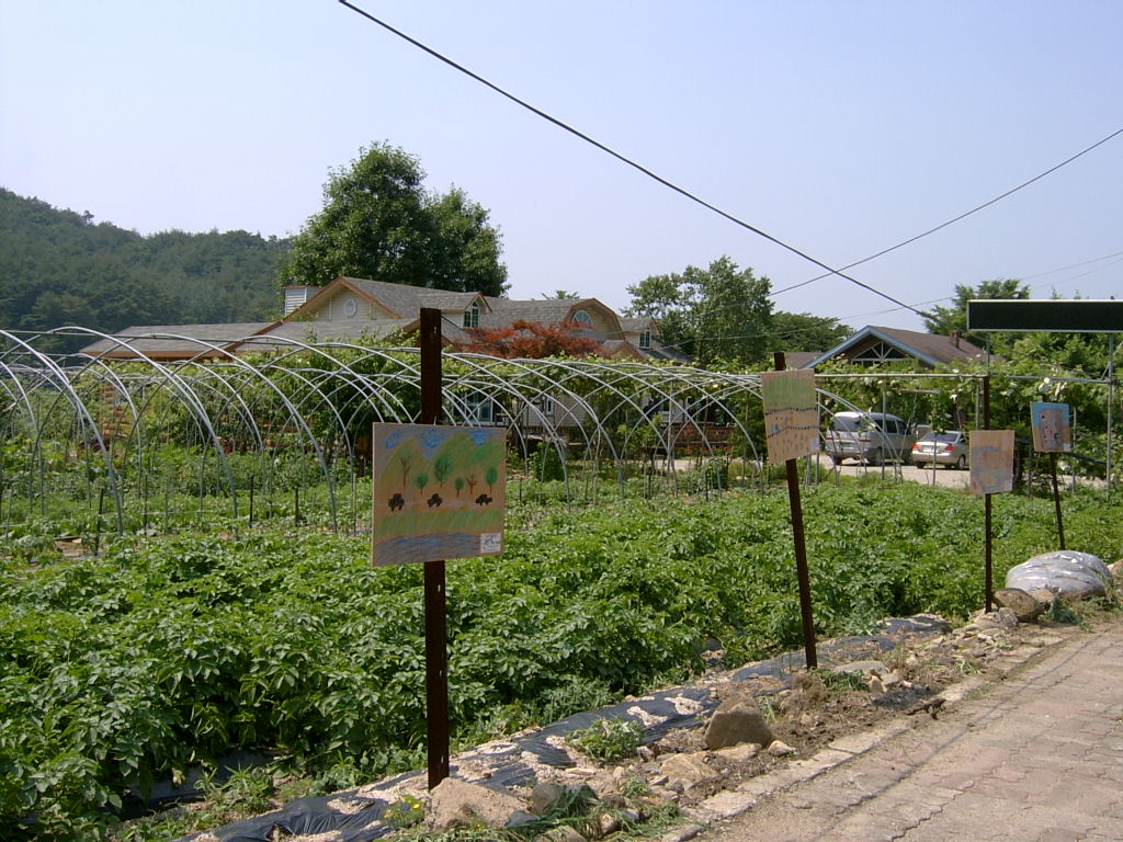 2009 행복발전소 지내천 살리기 사생대회에 따른 전시회