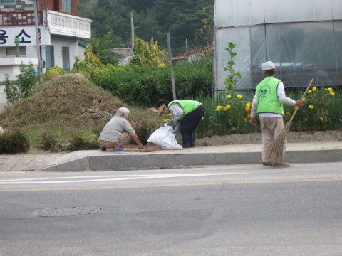 가산골마을 새/농추진단 마을환경정비