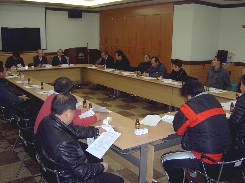 2009년 12월 주민자치위원회의