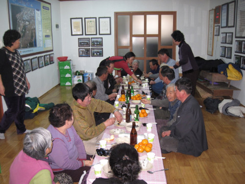 지내1리 1반 결산총회