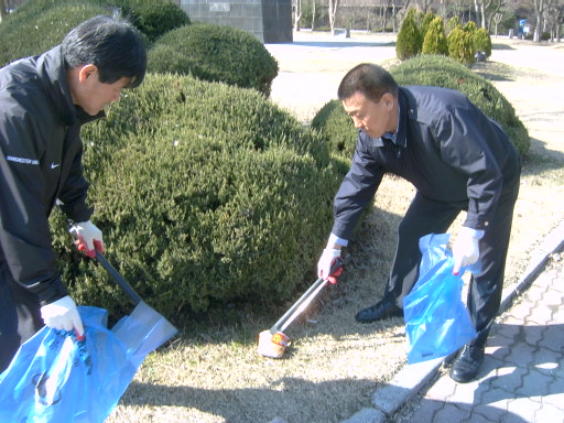 2010 봄맞이 국토대청소 참여