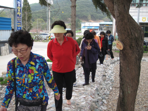 서울 강남부녀회 가산골마을 방문