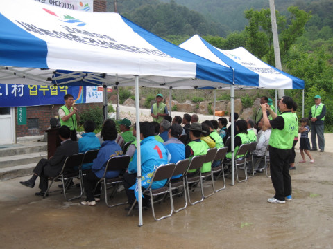 금옥골마을(월곡리) 새/농추진단 먹거리 축제