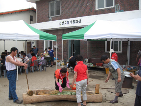 감정2리 단오 주민화합 행사