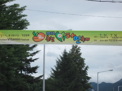 2010춘천 비타민축제 홍보