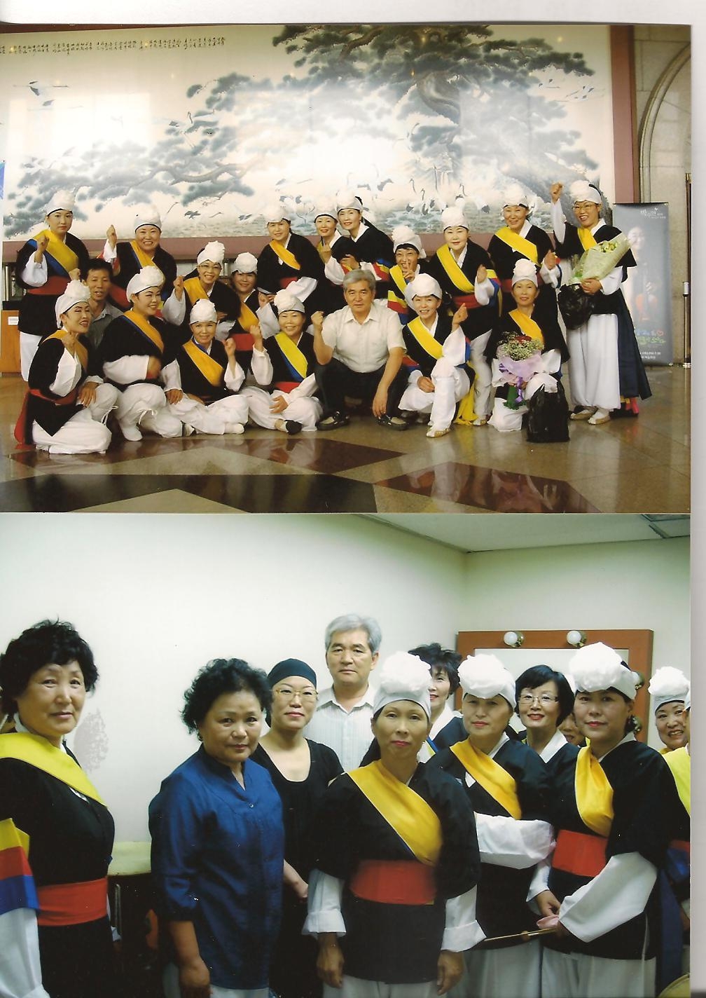 2010 주민자치센터 우수동아리 경연대회 참가한 사물놀이팀