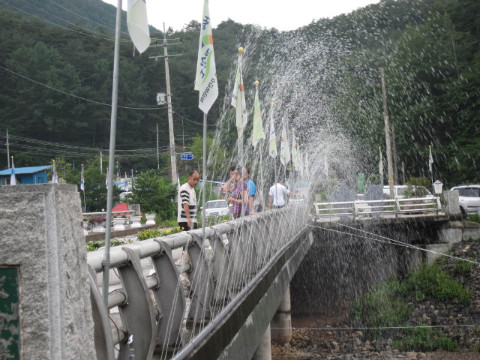 2010.춘천비타민축제장 준비