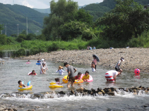 오늘도 지내천에는--- 8. 18)