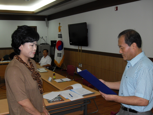 2010년 7월 통장회의