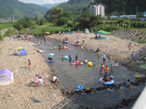 8.22 지내천의 풍경