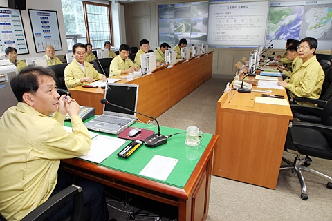 이광재 도지사, 집중호우에 따른 피해 점검!