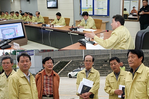 이광재 도지사, 폭우 피해상황 점검!