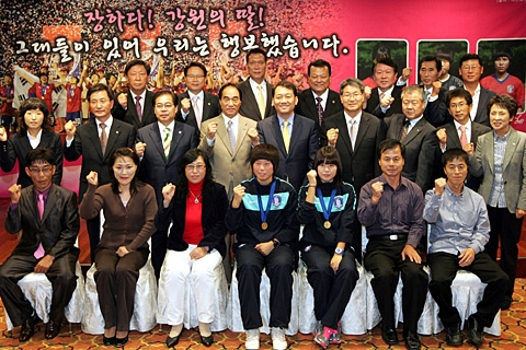 FIFA U-17 여자월드컵우승주역 도출신 김유진·이유나선수 환영행사!