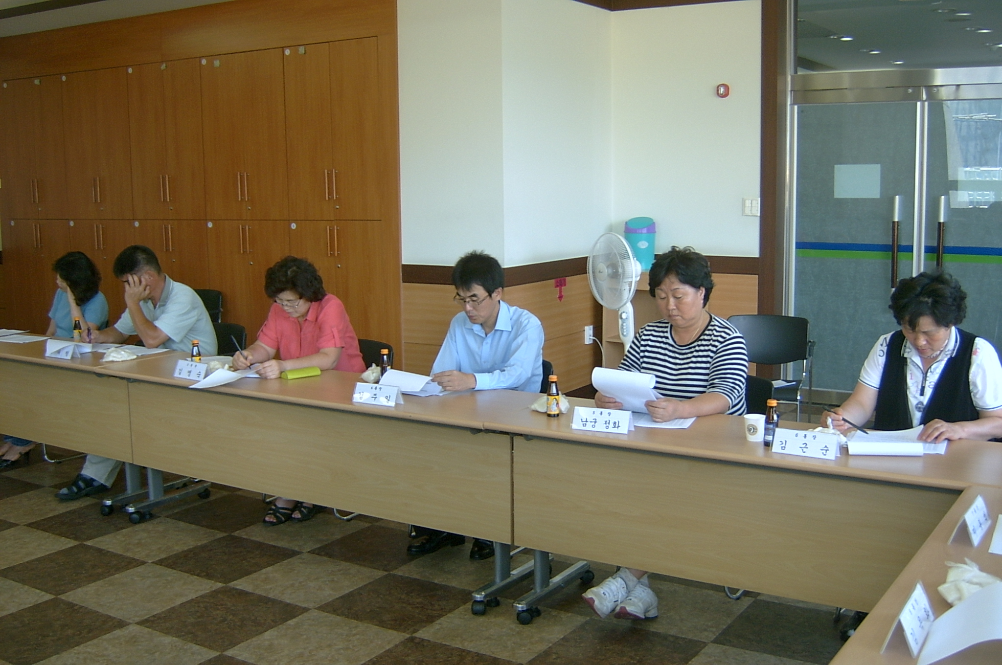 2011년 8월 통장정례회의
